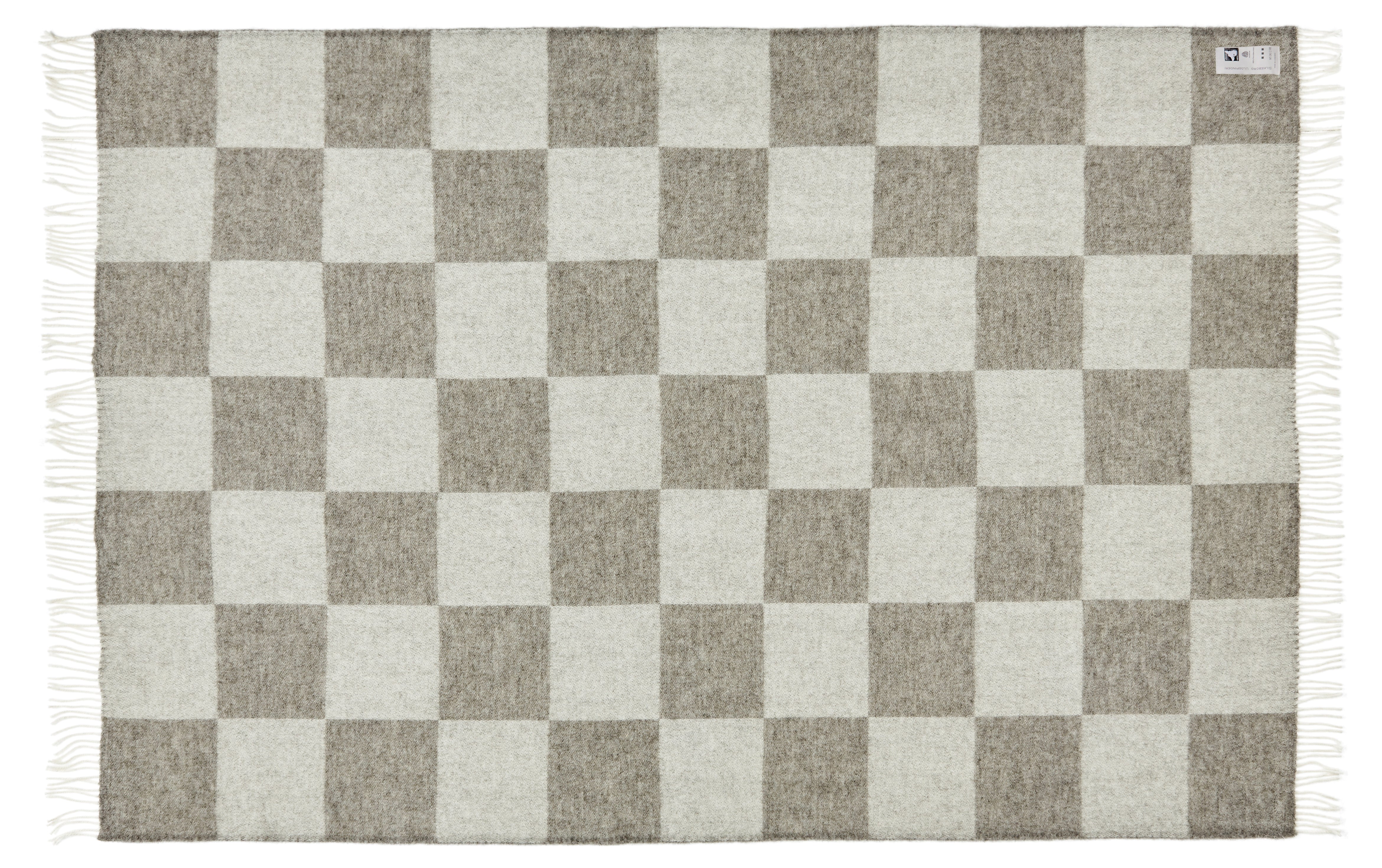 Silkeborg Uldspinderi ApS Ærø 140x240 cm Throw 00110 Soft Nordic Grey
