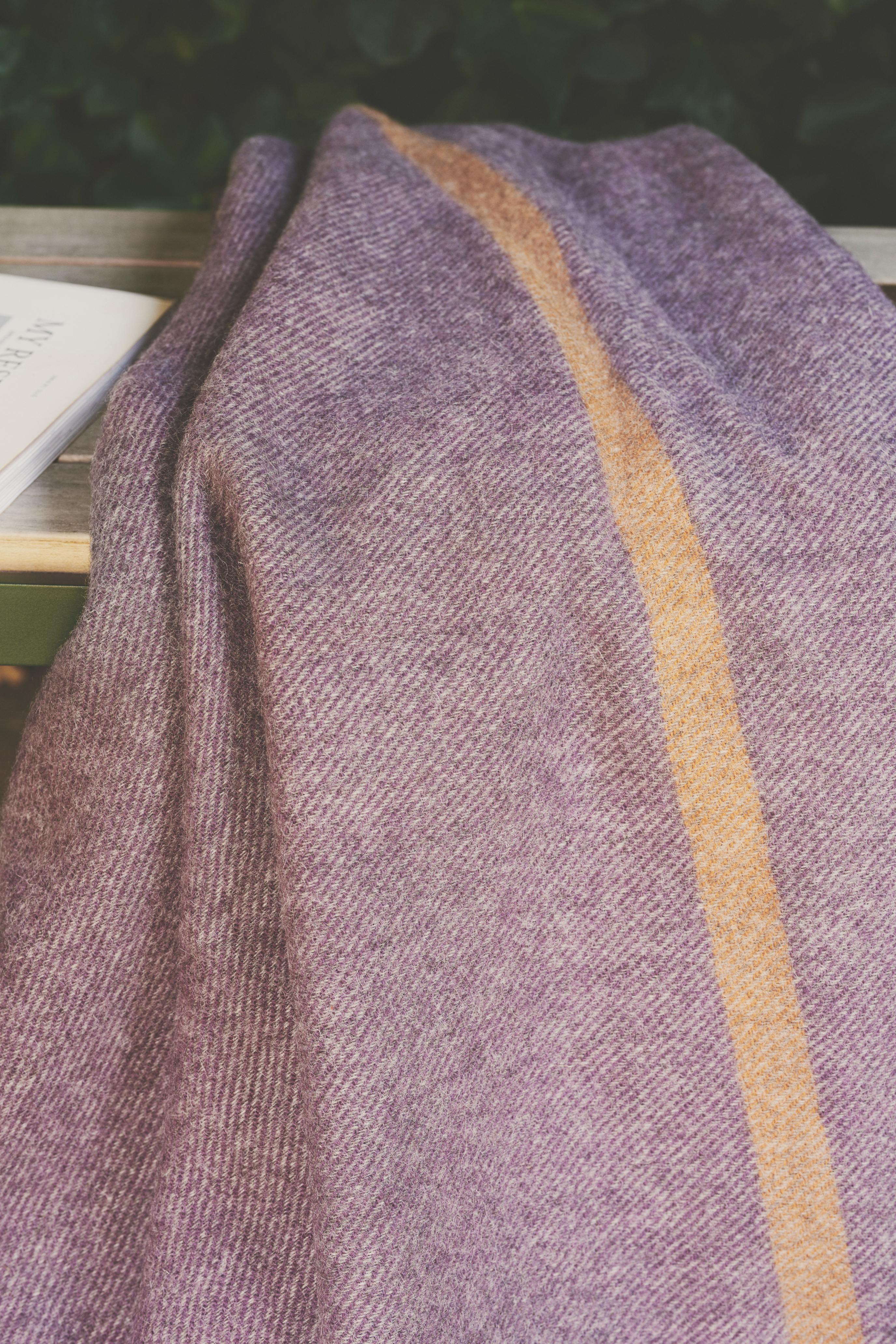 Silkeborg Uldspinderi ApS Alrø 140x240 cm Throw 00833 Grey Heather