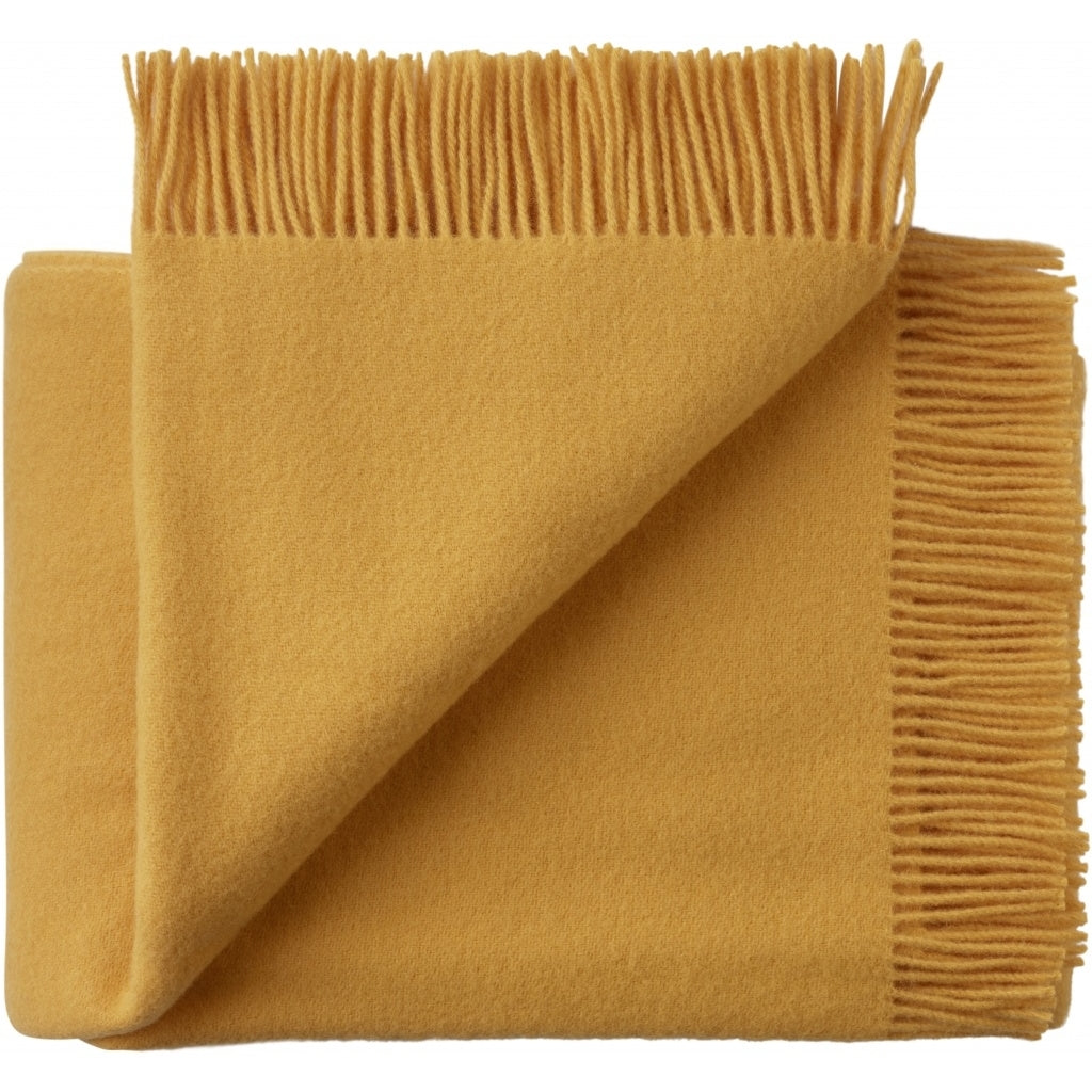 Silkeborg Uldspinderi ApS Athen 130x200 cm Throw 04011 Buttercup Yellow