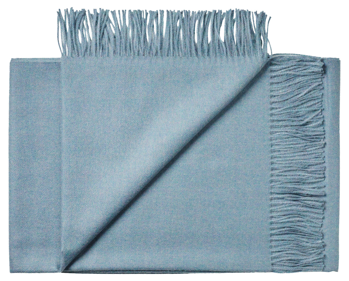 Silkeborg Uldspinderi ApS Cusco 130x200 cm Throw 00791 Petrol Blue