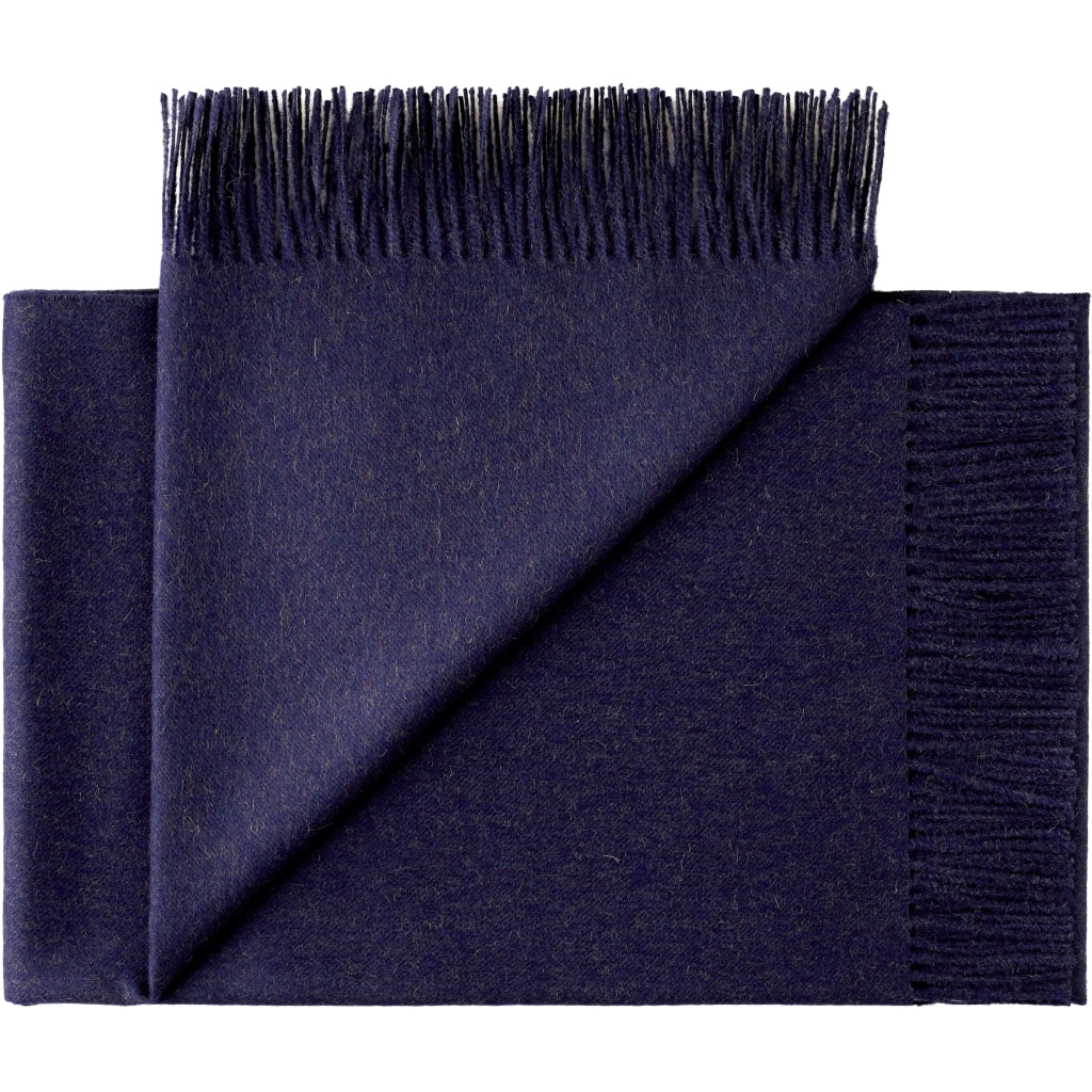 Silkeborg Uldspinderi ApS Cusco 130x200 cm Throw 01982 Midnight Blue
