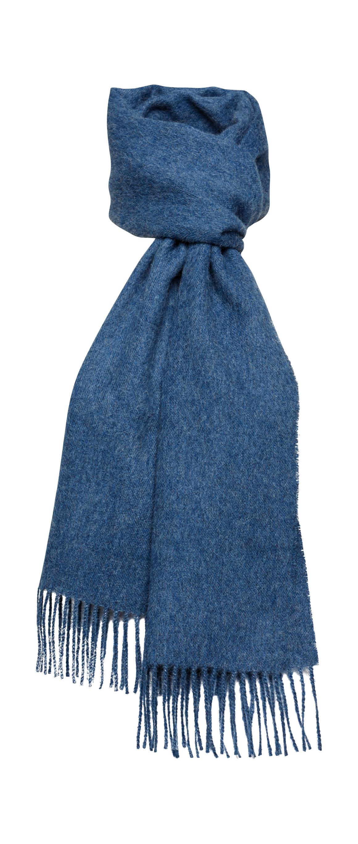 Silkeborg Uldspinderi ApS Cusco 60x200 cm Scarf 00726 Denim Blue