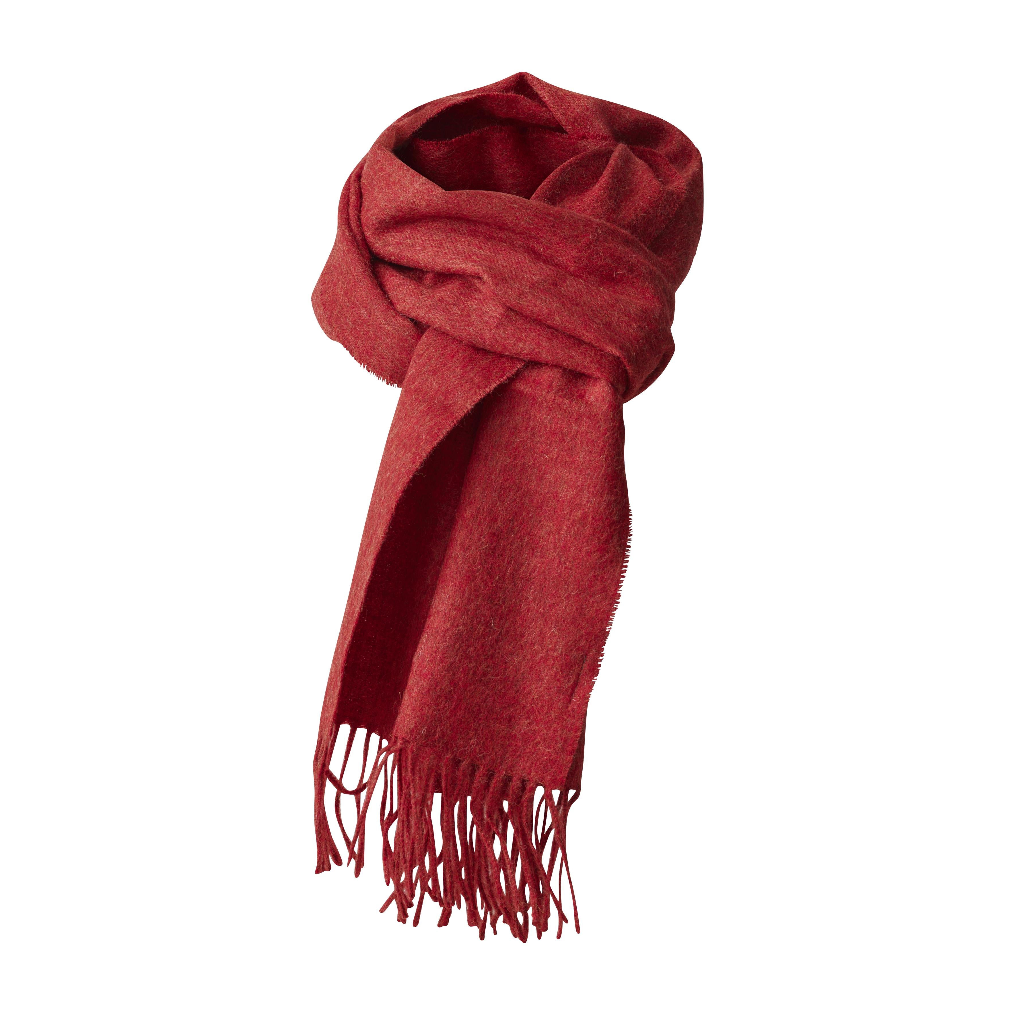Silkeborg Uldspinderi ApS Cusco 60x200 cm Scarf 01496 Ruby
