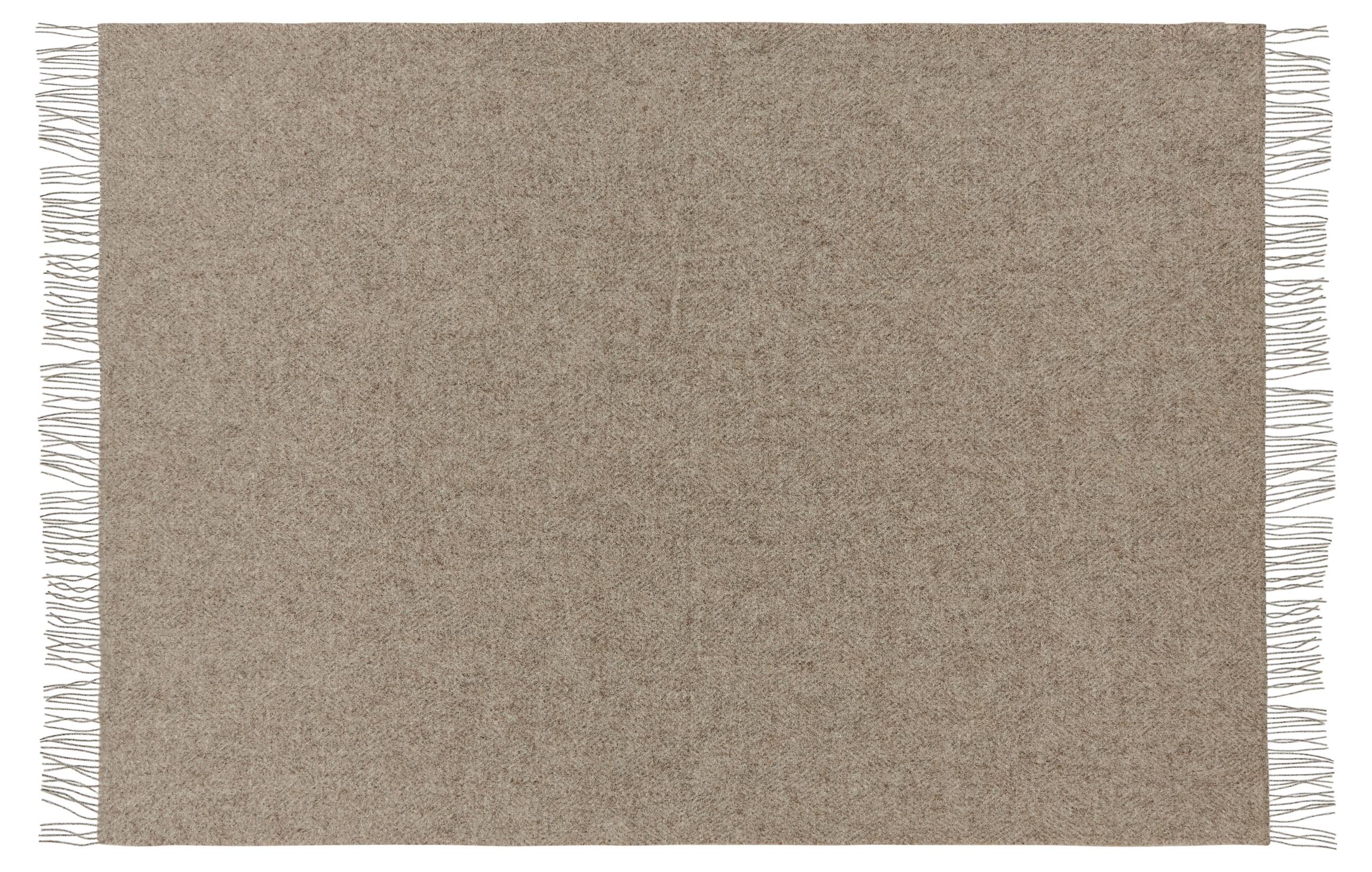 Silkeborg Uldspinderi ApS Fanø 140x240 cm Throw 00185 Pebbles Beige