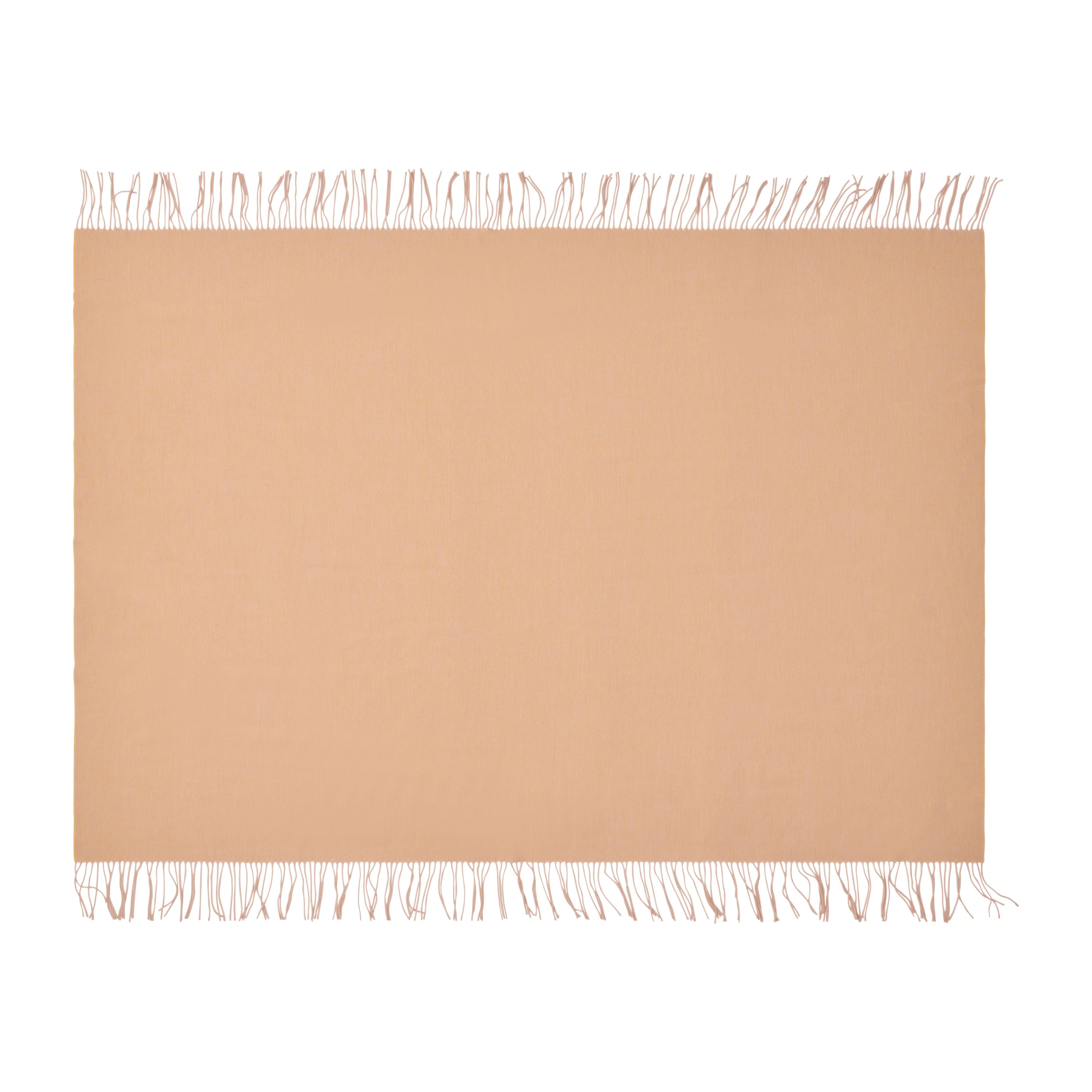 Silkeborg Uldspinderi ApS Franja 170x140 cm Throw 01233 Pink-Yellow
