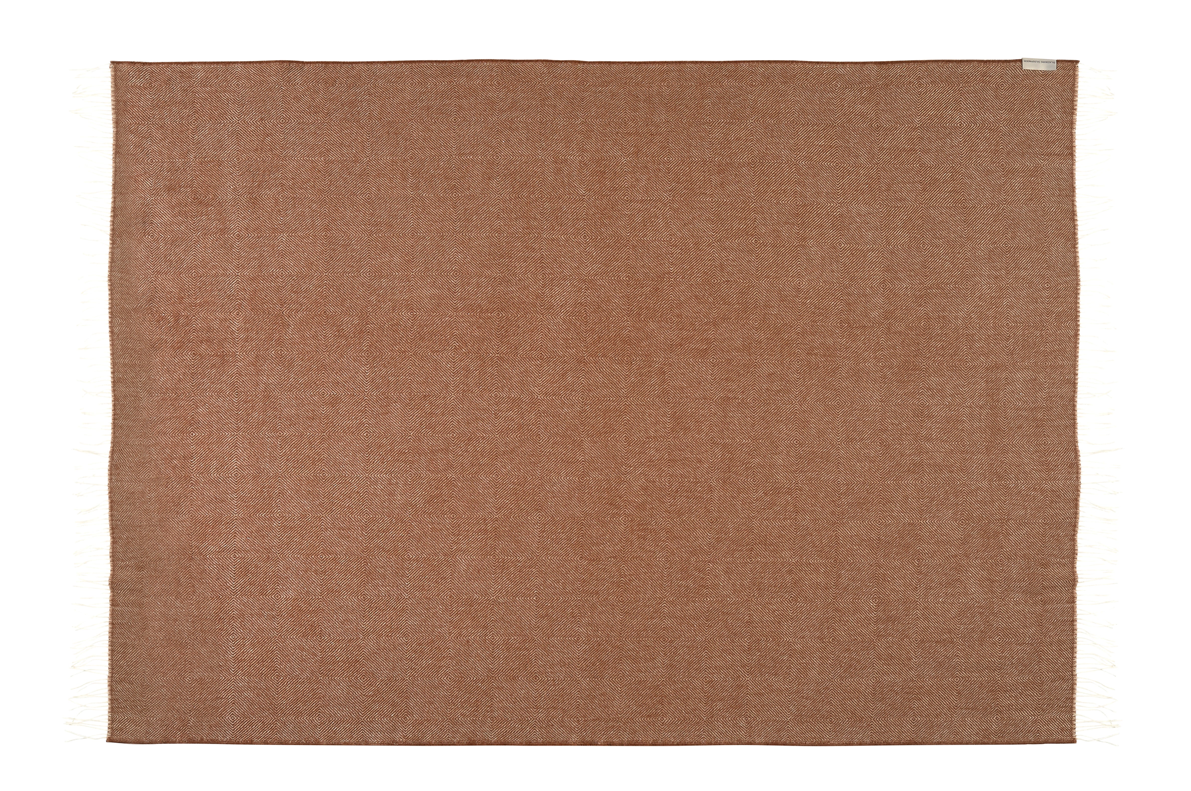 Silkeborg Uldspinderi ApS La Paz 130x200 cm Throw 00205 Camel Brown