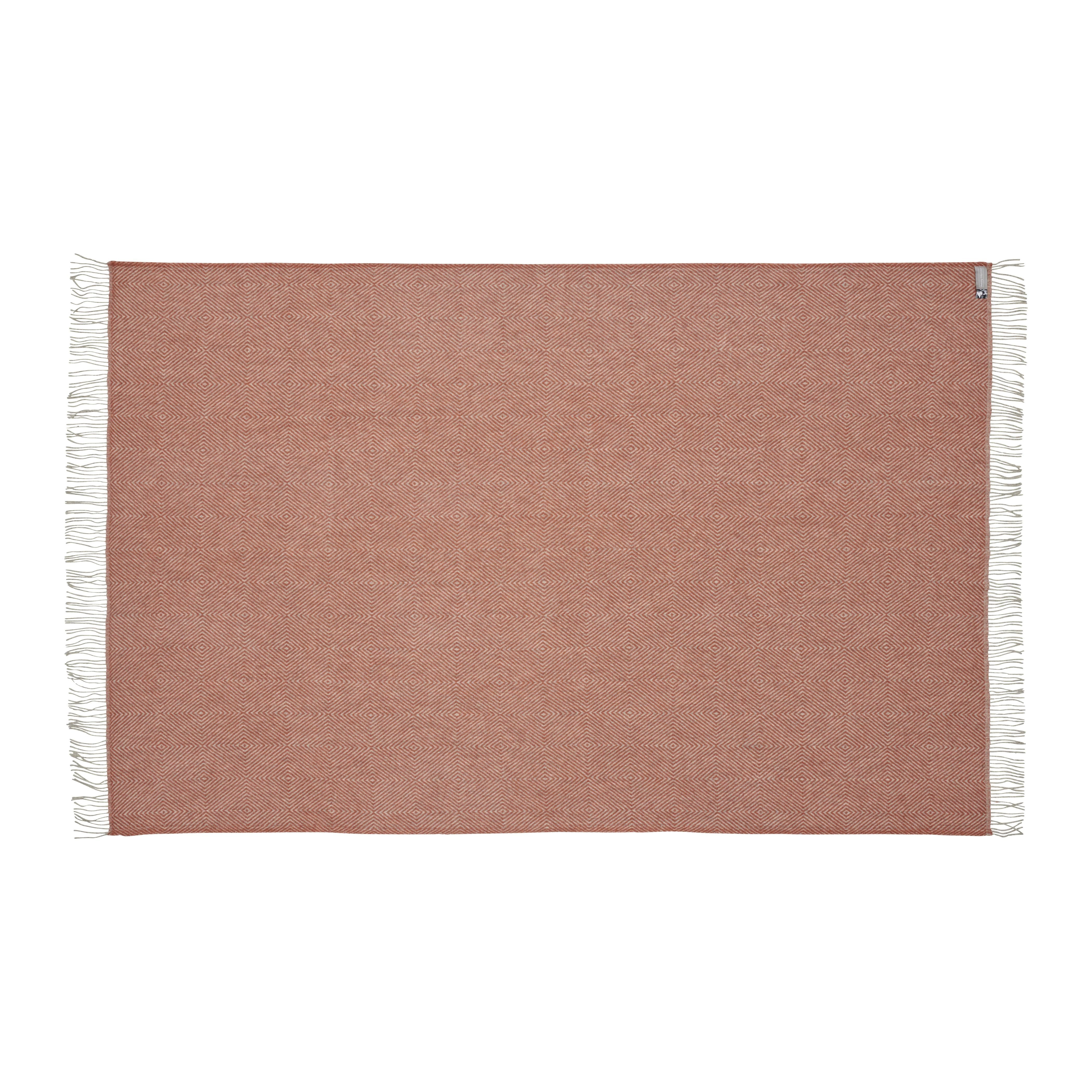 Silkeborg Uldspinderi ApS Livø 140x240 cm Throw 03109 Rosewood
