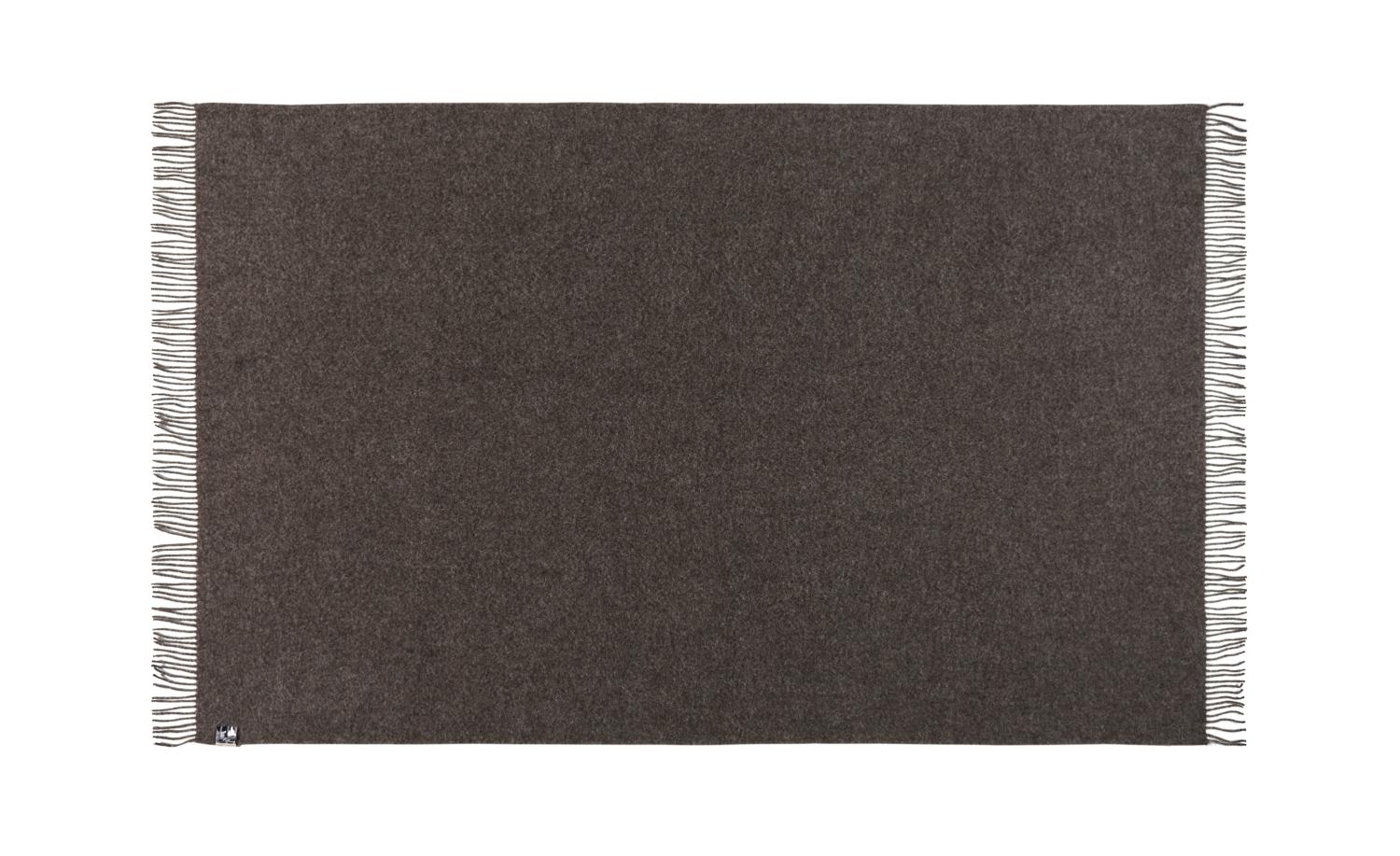 Silkeborg Uldspinderi ApS Oxford 140x240 cm Throw 00409 Dark Grey