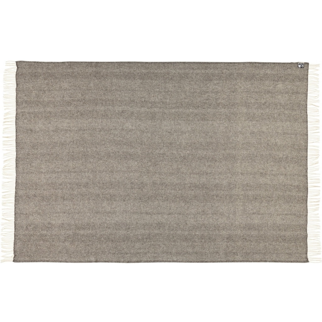 Silkeborg Uldspinderi ApS Rømø 140x240 cm Throw 00133 Dark Nordic Grey