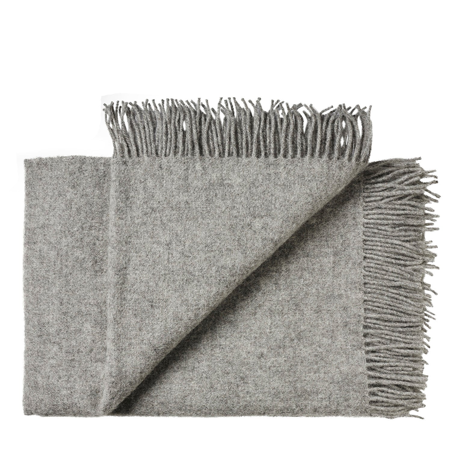 Silkeborg Uldspinderi ApS Samsø 220x260 cm Blanket 00115 Nordic Grey