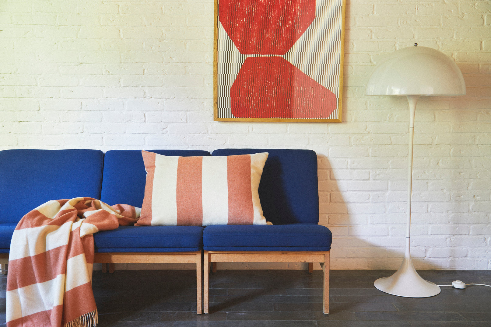 Silkeborg Uldspinderi ApS The Sweater 50x70 cm Cushion 08201 Orange