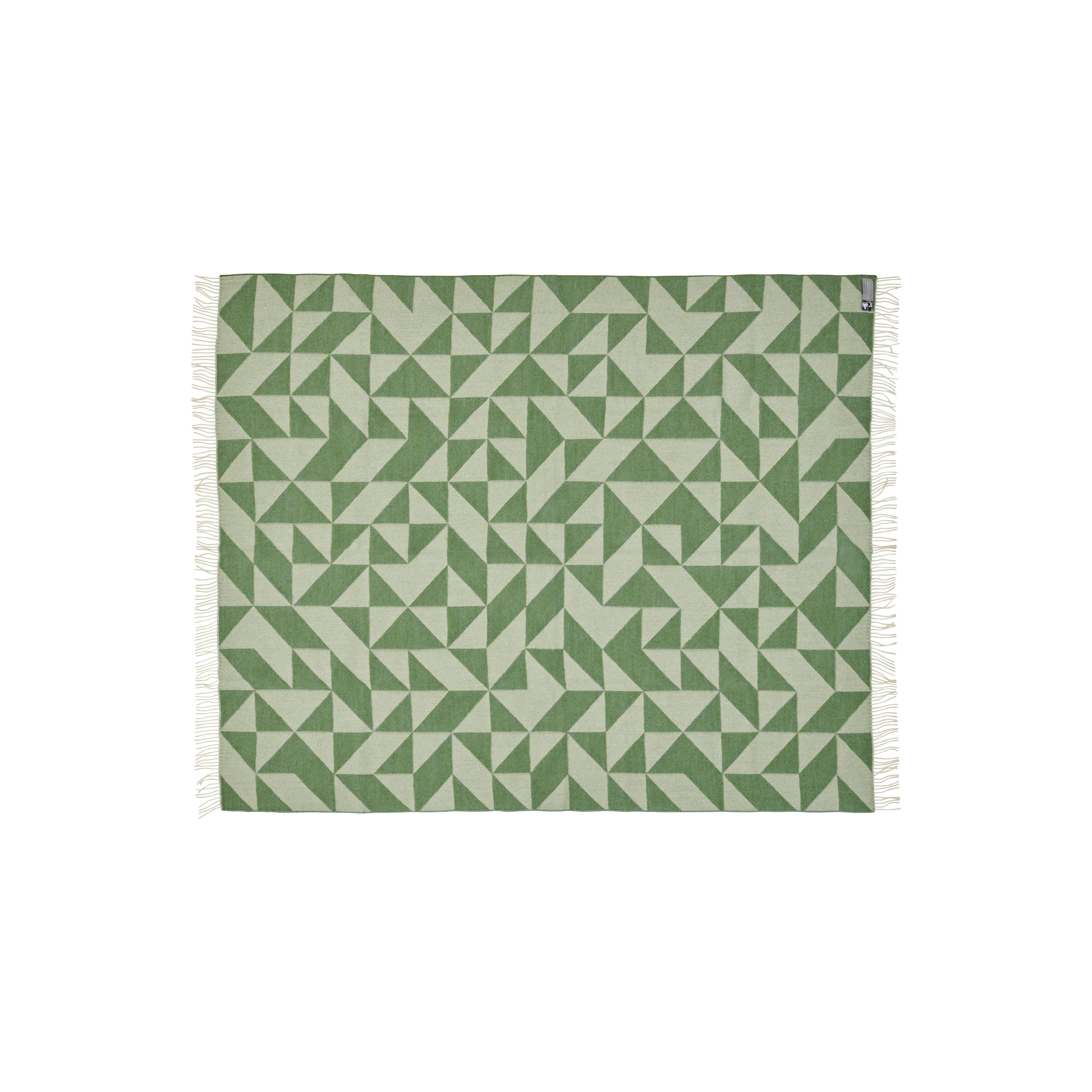 Silkeborg Uldspinderi ApS Twist a Twill 130x190 cm Throw 01179 Maple Green