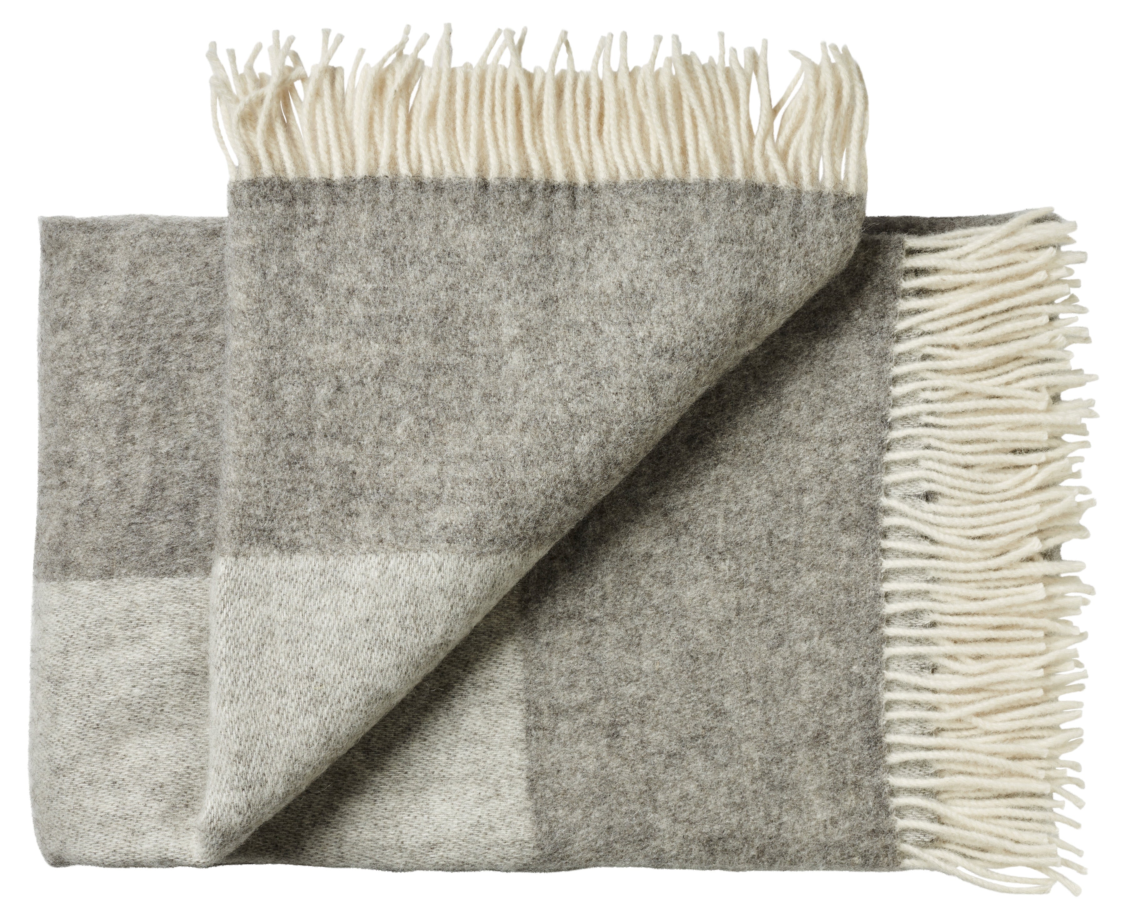 Silkeborg Uldspinderi ApS Venø 140x240 cm Throw 00111 Light Nordic Grey