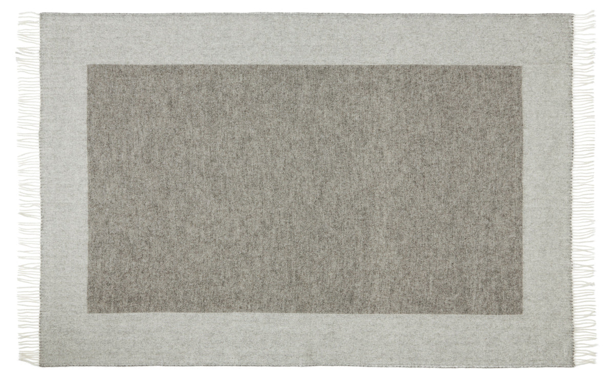 Silkeborg Uldspinderi ApS Venø 220x260 cm Blanket 00111 Light Nordic Grey