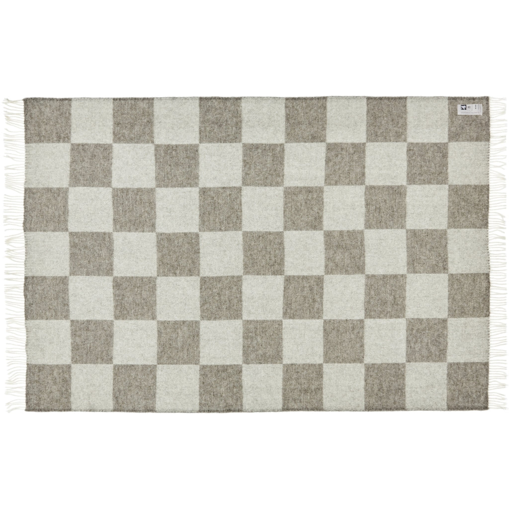 Silkeborg Uldspinderi ApS Ærø 130x200 cm Throw 00110 Soft Nordic Grey