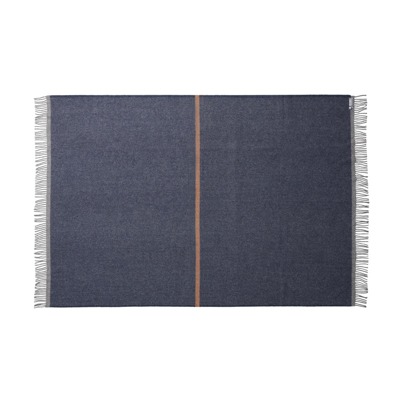 Silkeborg Uldspinderi ApS Alrø 140x240 cm Throw 00828 Grey Navy