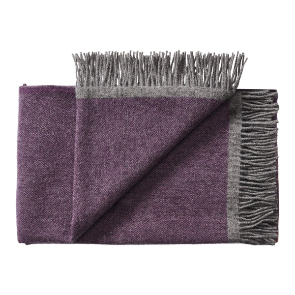 Silkeborg Uldspinderi ApS Alrø 140x240 cm Throw 00833 Grey Heather