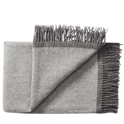 Silkeborg Uldspinderi ApS Alrø 140x240 cm Throw 00834 Grey Shades