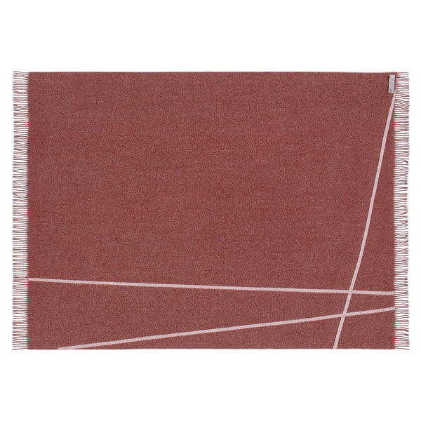 Silkeborg Uldspinderi ApS Antwerpen 130x190 cm Throw 08714 Velvet Purple