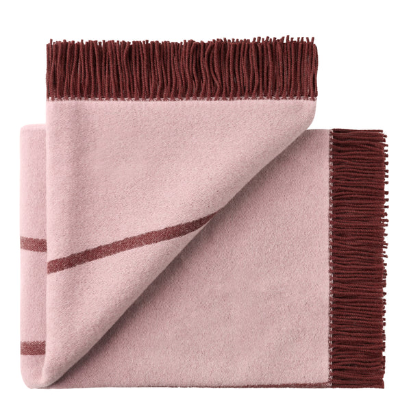 Silkeborg Uldspinderi ApS Antwerpen 130x190 cm Throw 08714 Velvet Purple