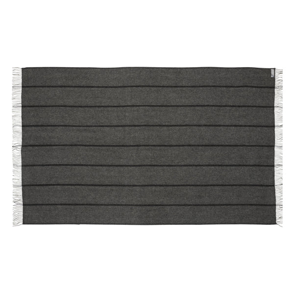 Silkeborg Uldspinderi ApS Askø 140x240 cm Throw 01116 Dark Grey (04126)