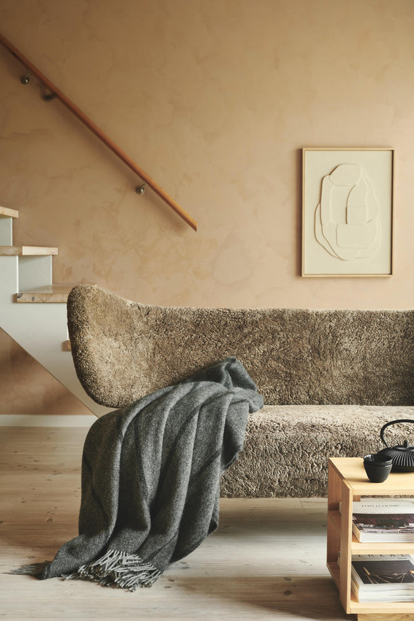 Silkeborg Uldspinderi ApS Askø 140x240 cm Throw 01116 Dark Grey (04126)