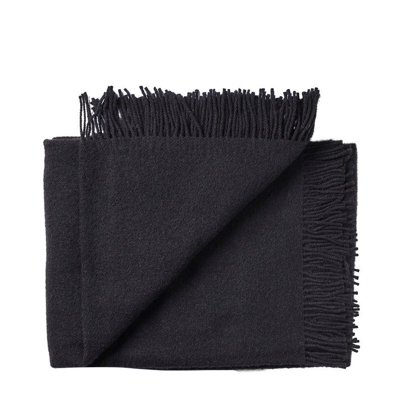 Silkeborg Uldspinderi ApS Athen 130x200 cm Throw 02600 Black