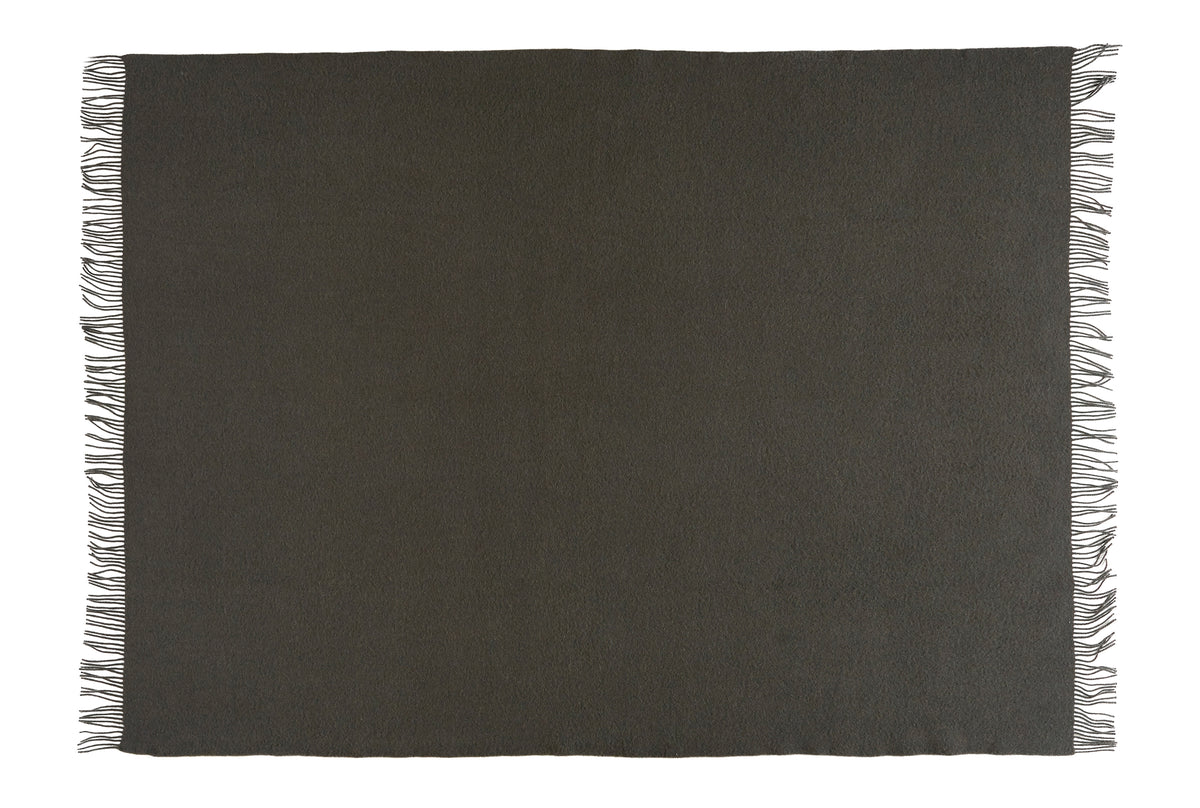 Silkeborg Uldspinderi ApS Athen 130x200 cm Throw 02615 Peat Green