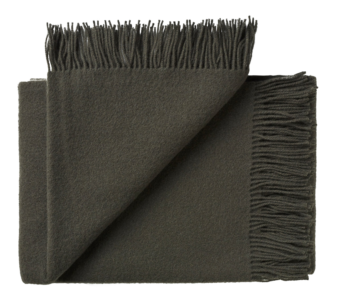 Silkeborg Uldspinderi ApS Athen 130x200 cm Throw 02615 Peat Green