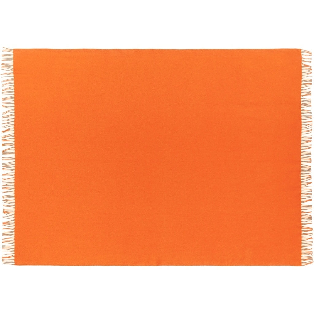 Silkeborg Uldspinderi ApS Athen 130x200 cm Throw 04200 Carrot Orange