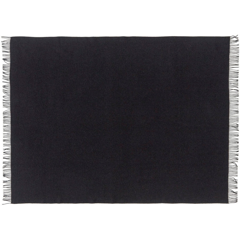 Silkeborg Uldspinderi ApS Athen Throw 130x200 cm Throw 02600 Black