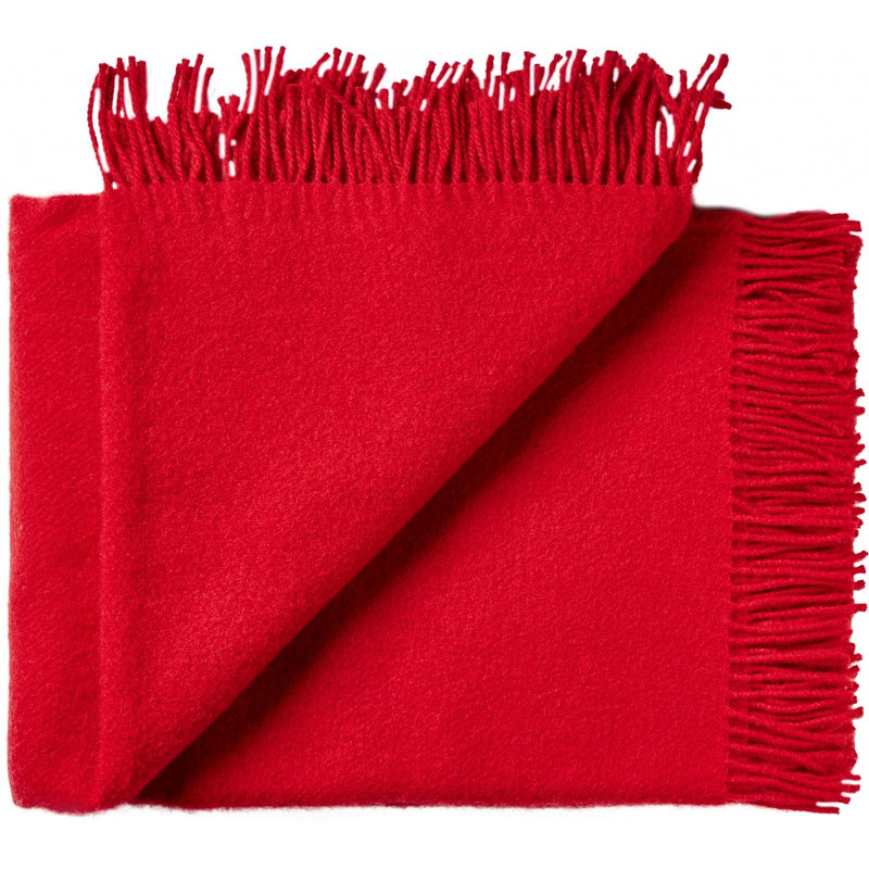 Silkeborg Uldspinderi ApS Athen Throw 130x200 cm Throw 04501 True Red