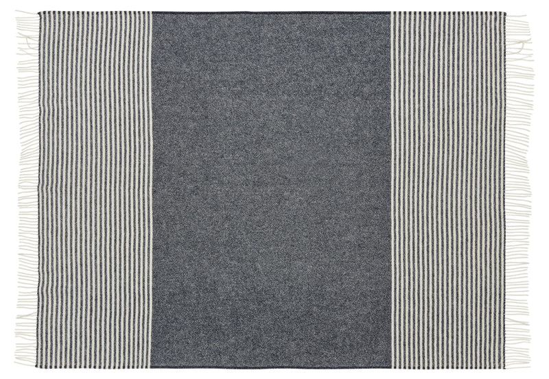 Silkeborg Uldspinderi ApS Bogø 130x200 cm Throw 00183 Sailor Blue