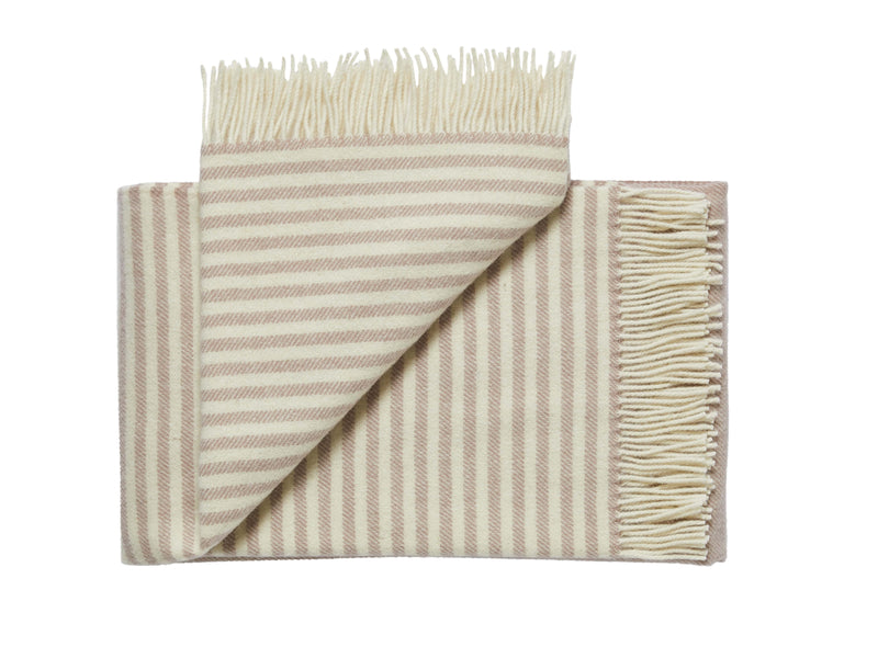 Silkeborg Uldspinderi ApS Bogø 130x200 cm Throw 00873 Dusty Rose