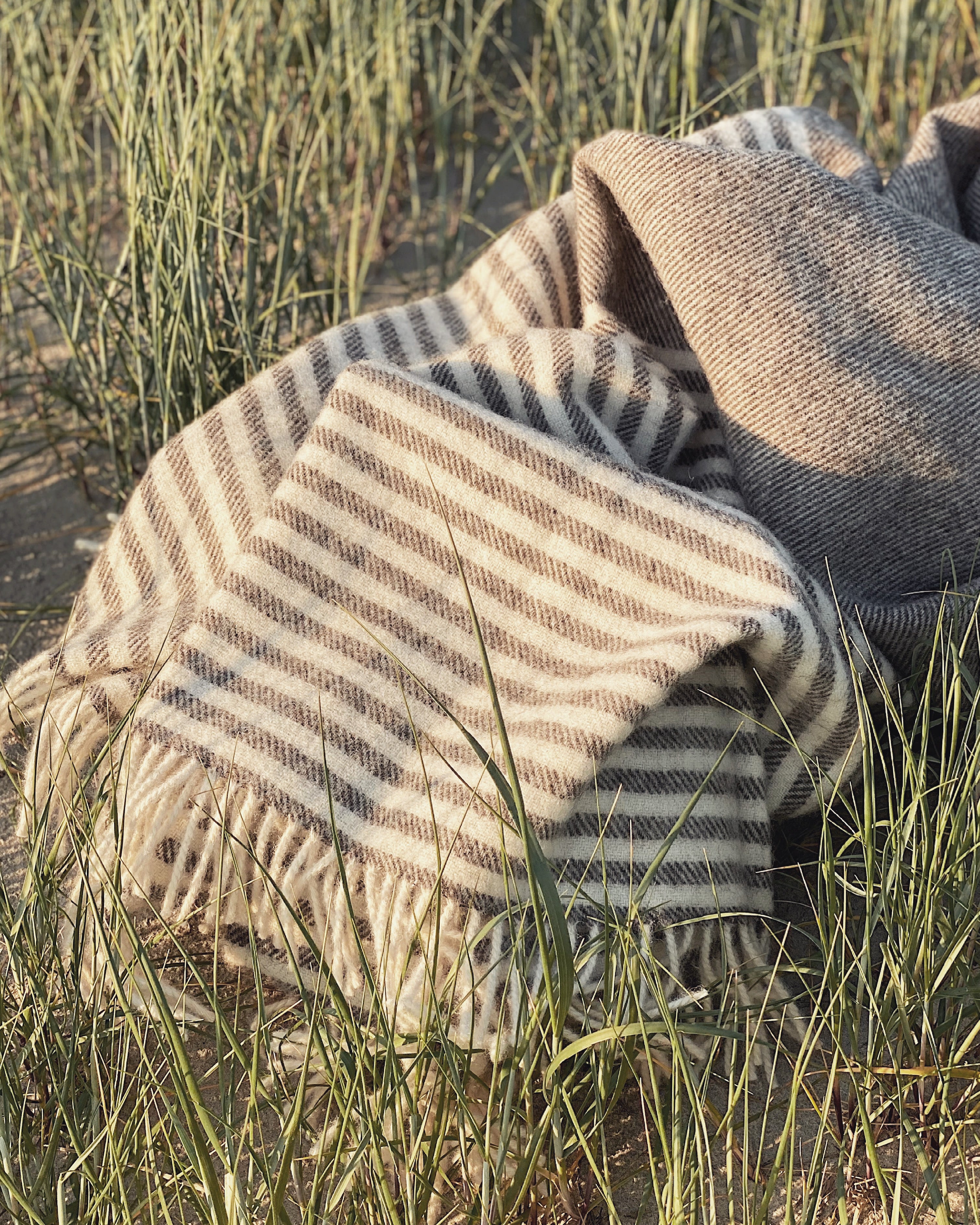 Silkeborg Uldspinderi ApS Bogø 140x240 cm Throw 00107 Earth Brown