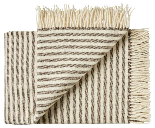 Silkeborg Uldspinderi ApS Bogø Throw 140x240 cm Throw 00107 Earth Brown