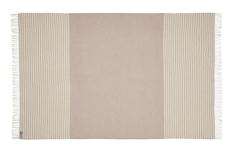 Silkeborg Uldspinderi ApS Bogø Throw 140x240 cm Throw 01927 Dusty Rose (00873)