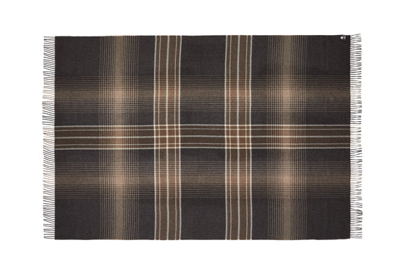 Silkeborg Uldspinderi ApS Bogota 130x200 cm Throw 05317 Dark Grey