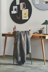 Silkeborg Uldspinderi ApS Bogota 130x200 cm Throw 05317 Dark Grey
