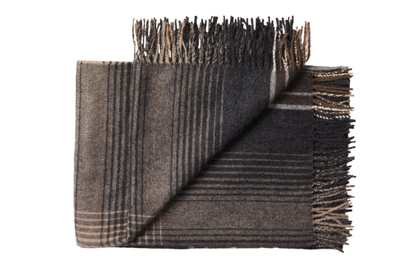 Silkeborg Uldspinderi ApS Bogota 130x200 cm Throw 05317 Dark Grey