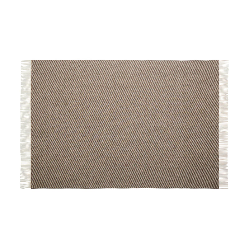 Silkeborg Uldspinderi ApS Bornholm 130x200 cm Throw 0119 Birch Sand (00119)