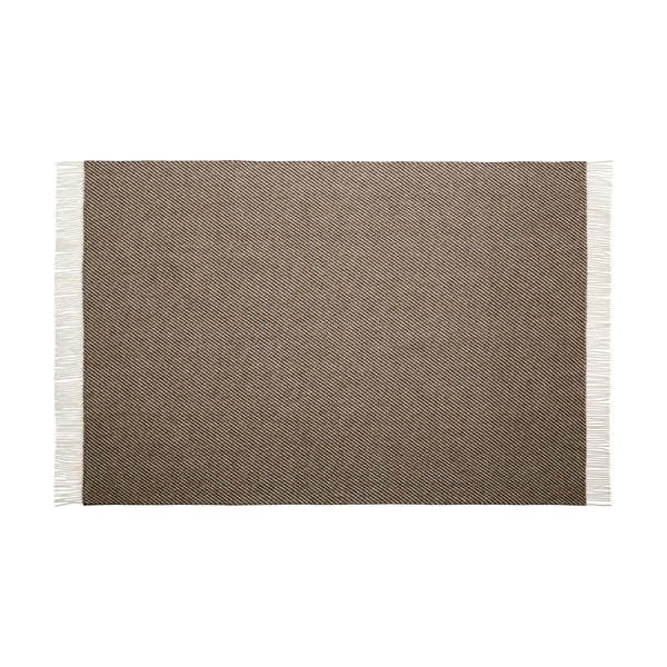 Silkeborg Uldspinderi ApS Bornholm 130x200 cm Throw 0120 Gotland Brown (00120)