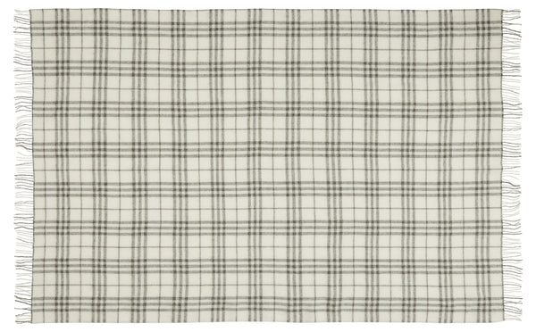 Silkeborg Uldspinderi ApS Bornholm 85x130 cm Throw 00150 Light Nordic Grey