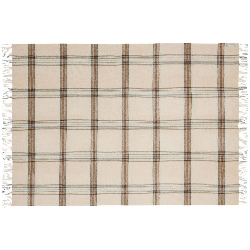 Silkeborg Uldspinderi ApS Buenos Aires 130x200 cm Throw 05205 Latte Beige