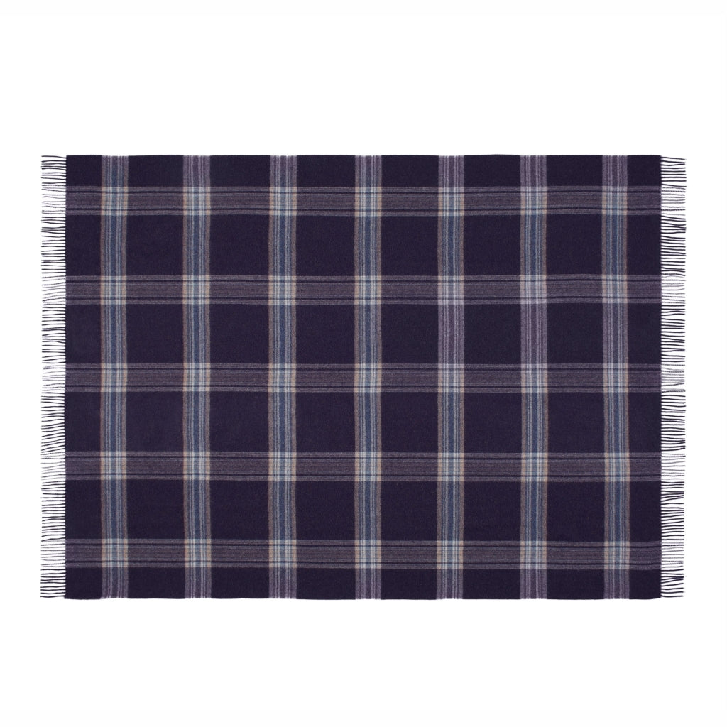 Silkeborg Uldspinderi ApS Buenos Aires 130x200 cm Throw 05320 Blue