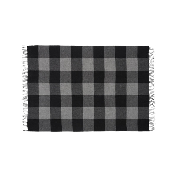 Silkeborg Uldspinderi ApS Caracas 130x200 cm Throw 00500 Black