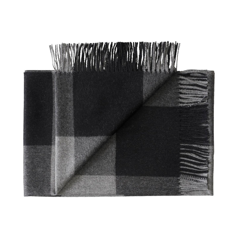 Silkeborg Uldspinderi ApS Caracas 130x200 cm Throw 00500 Black