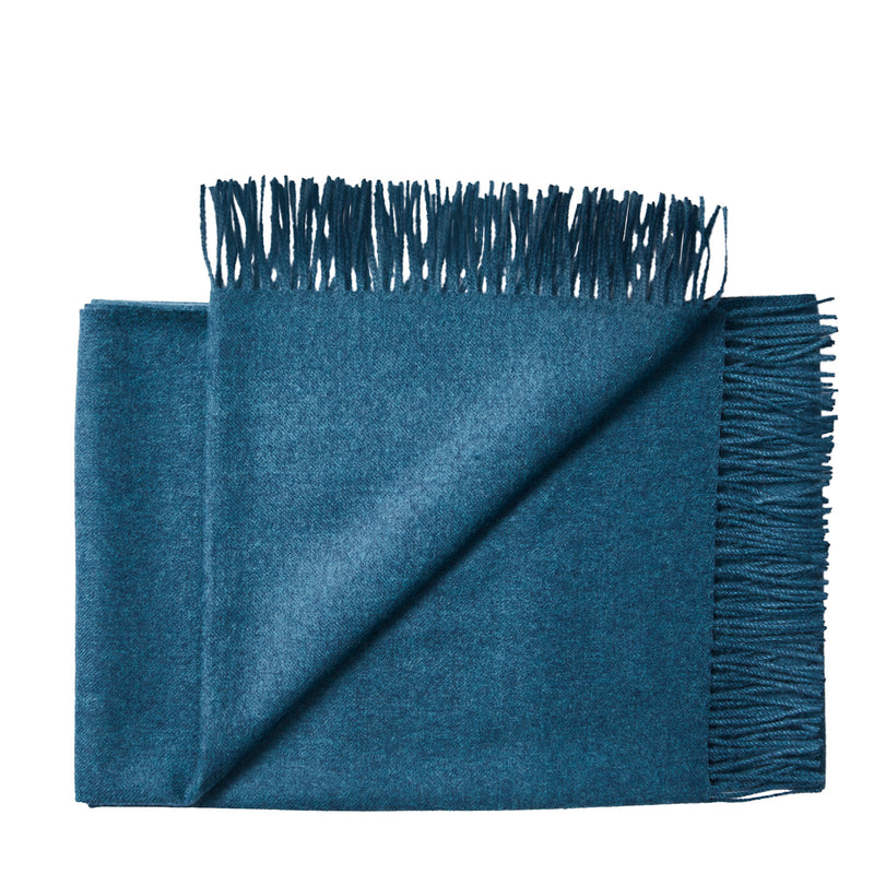 Silkeborg Uldspinderi ApS Cusco 130x200 cm Throw 04417 Vintage Blue