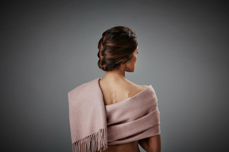 Silkeborg Uldspinderi ApS Cusco 60x200 cm Scarf 01927 Dusty Rose