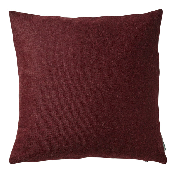 Silkeborg Uldspinderi ApS Cusco 60x60 cm Cushion 00640 Old Bordeaux